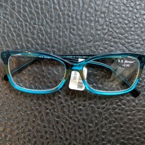Turquoise 2.0 reading glasses